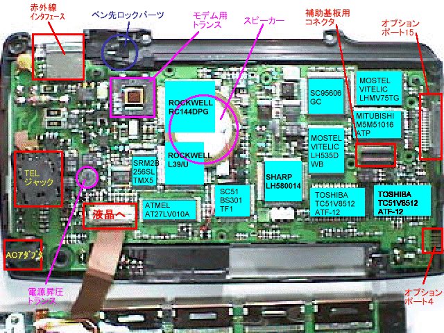 PI8000基板拡大図